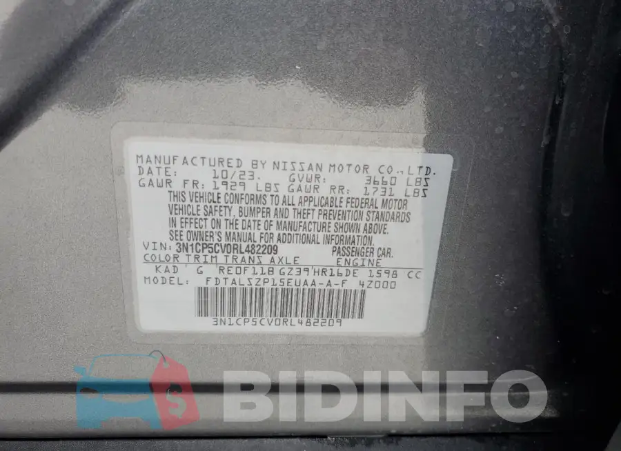 3N1CP5CV0RL482209 Photo# 13