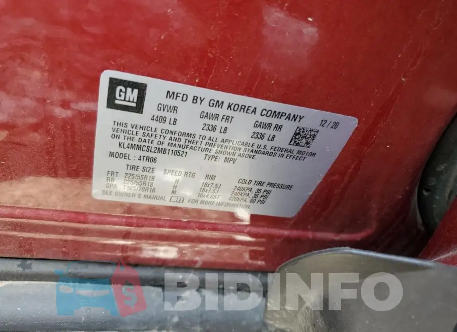 KL4MMCSL2MB110521 Photo# 12