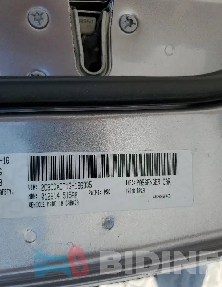 2C3CDXCT1GH186335 Photo# 13
