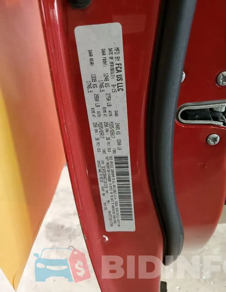 3C4PDCBB4GT101218 Photo# 13