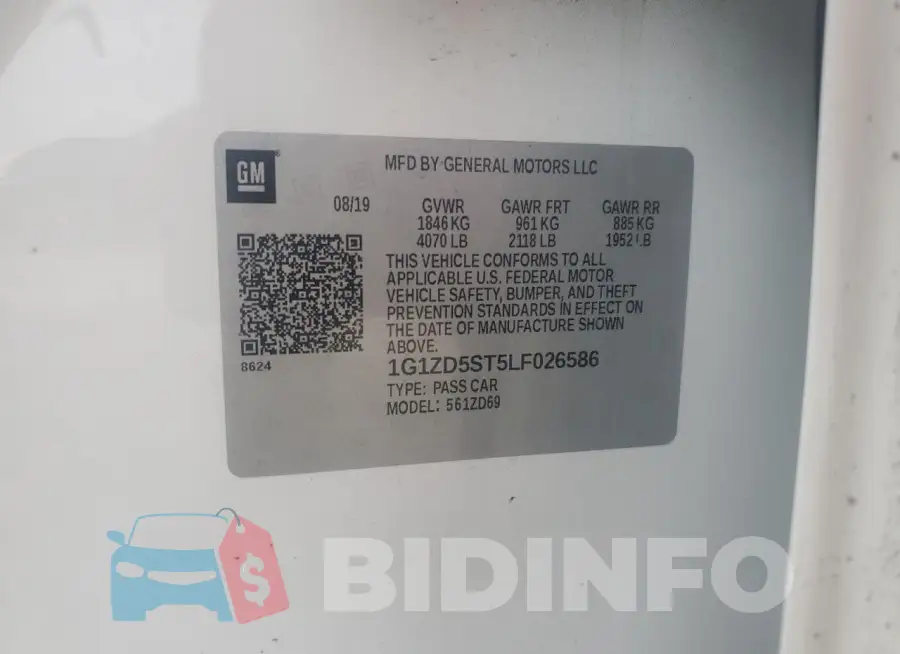 1G1ZD5ST5LF026586 Photo# 12