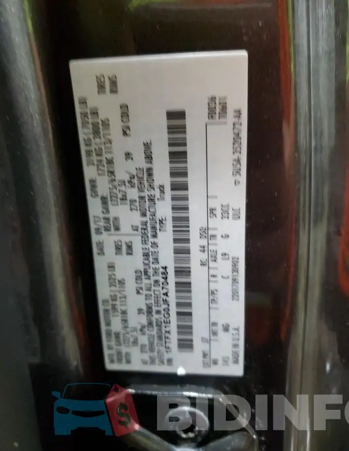 1FTFX1EG0JFA70484 Photo# 13