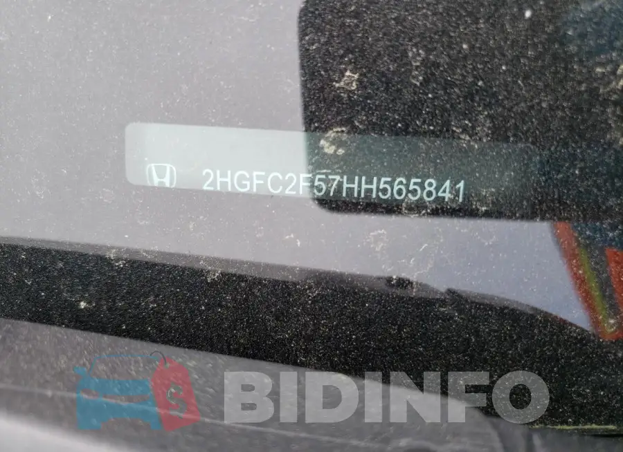 2HGFC2F57HH565841 Photo# 12