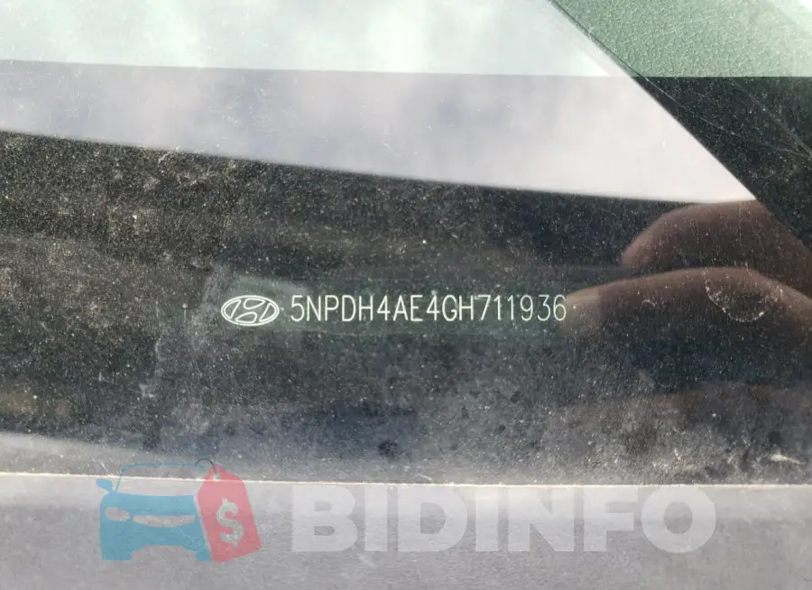 5NPDH4AE4GH711936 Photo# 12
