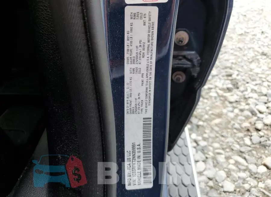 1C6SRFKT2NN359991 Photo# 12
