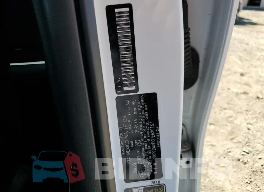 3KPF24AD0PE636187 Photo# 12
