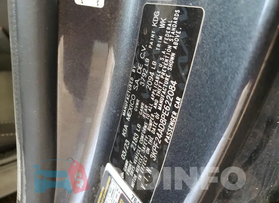 3KPF24AD8PE622084 Photo# 12