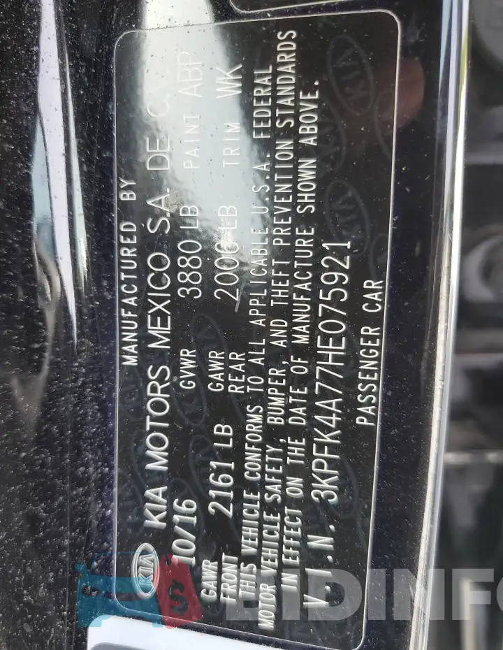 3KPFK4A77HE075921 Photo# 12
