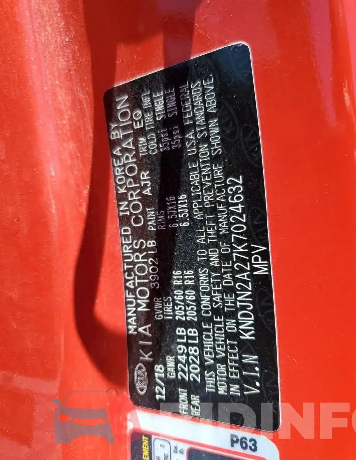 KNDJN2A27K7024632 Photo# 12