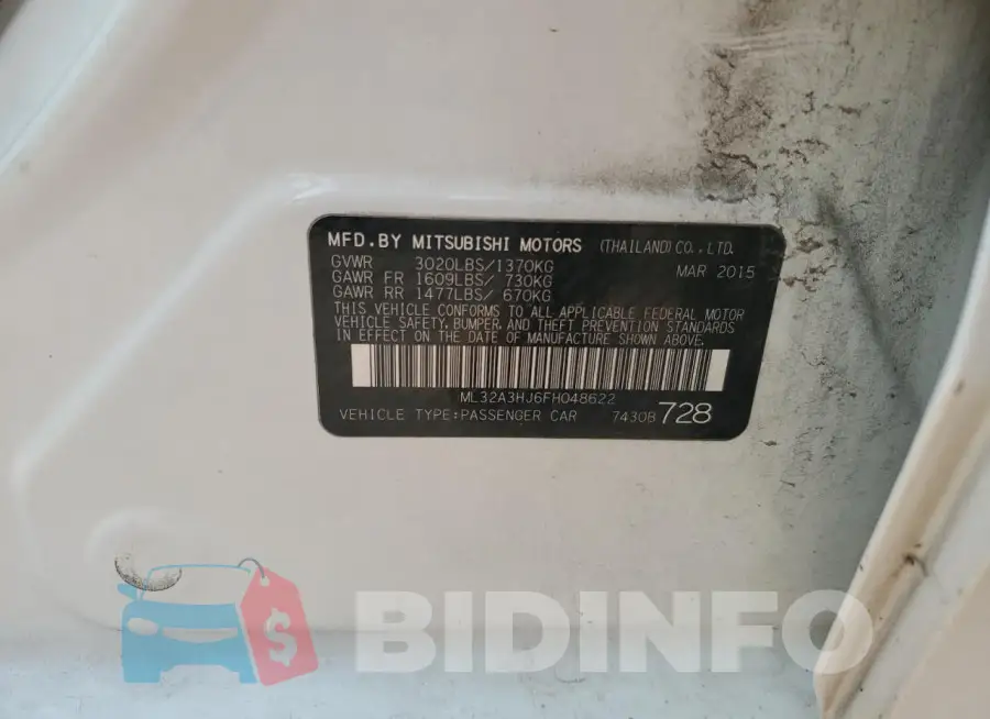 ML32A3HJ6FH048622 Photo# 12