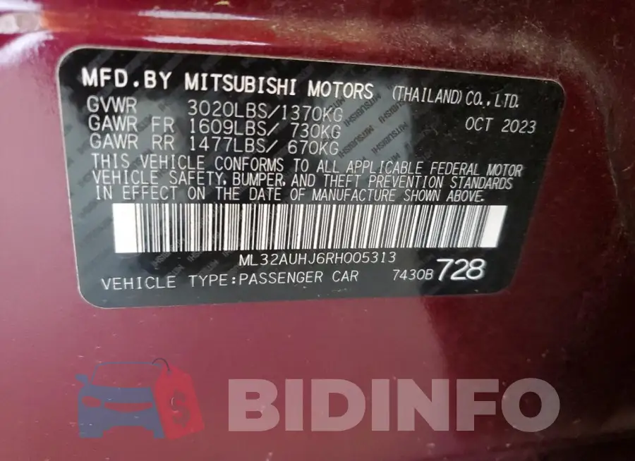 ML32AUHJ6RH005313 Photo# 13