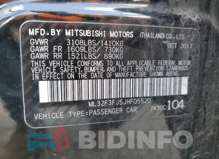 ML32F3FJ5JHF05520 Photo# 12