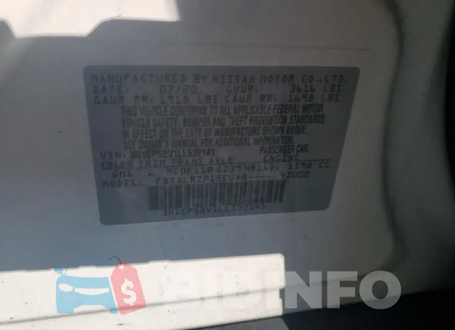 3N1CP5BV1LL532141 Photo# 14
