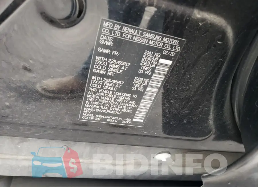 KNMAT2MV4LP540797 Photo# 10