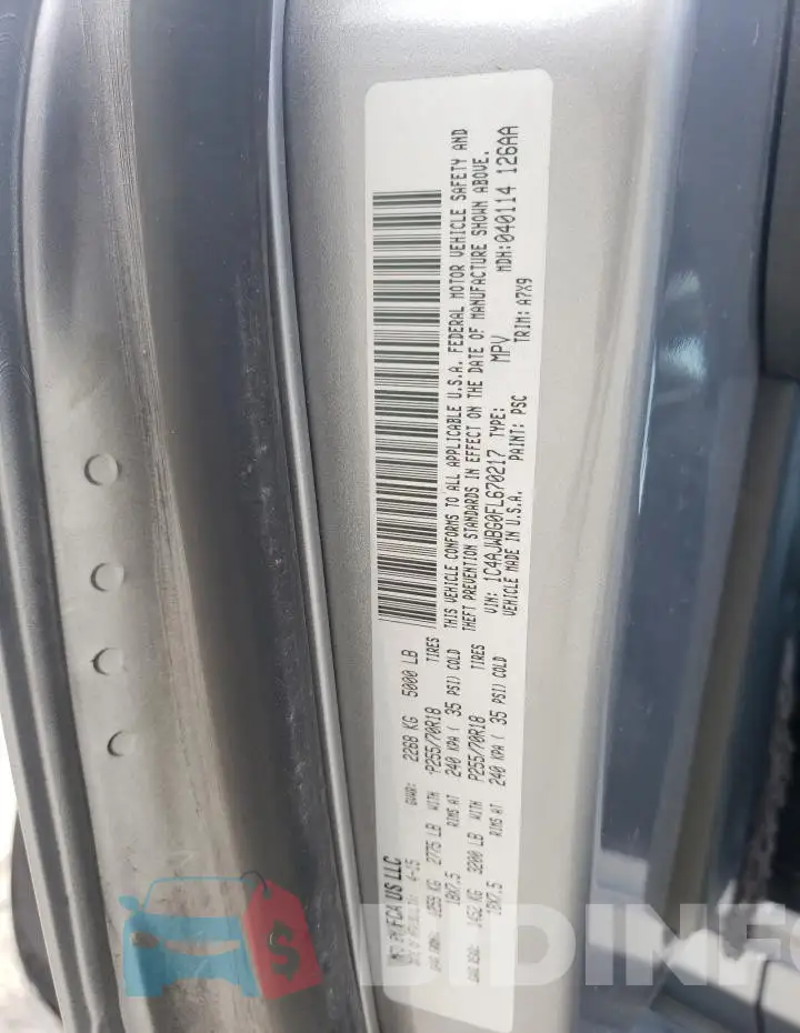 1C4AJWBG0FL670217 Photo# 13