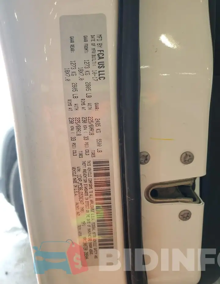 1C4PJMCB6JD536347 Photo# 13