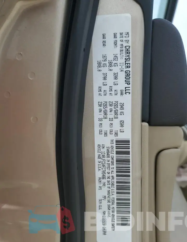 1C4RJFCG4FC705486 Photo# 13