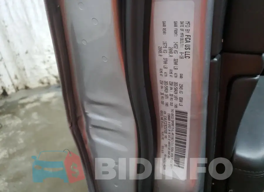 1C4RJFCG7KC527695 Photo# 14