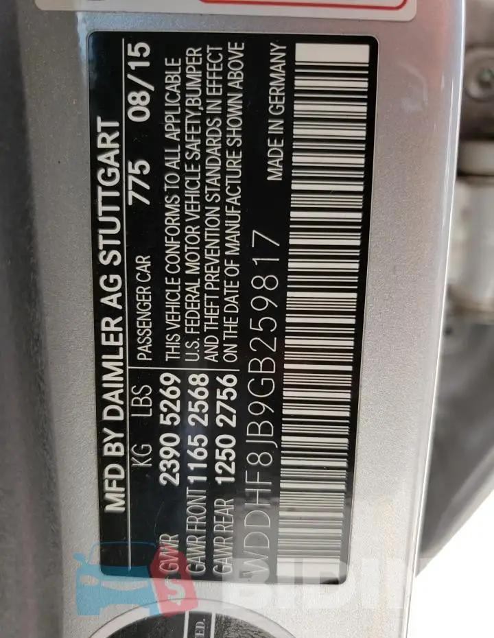 WDDHF8JB9GB259817 Photo# 12