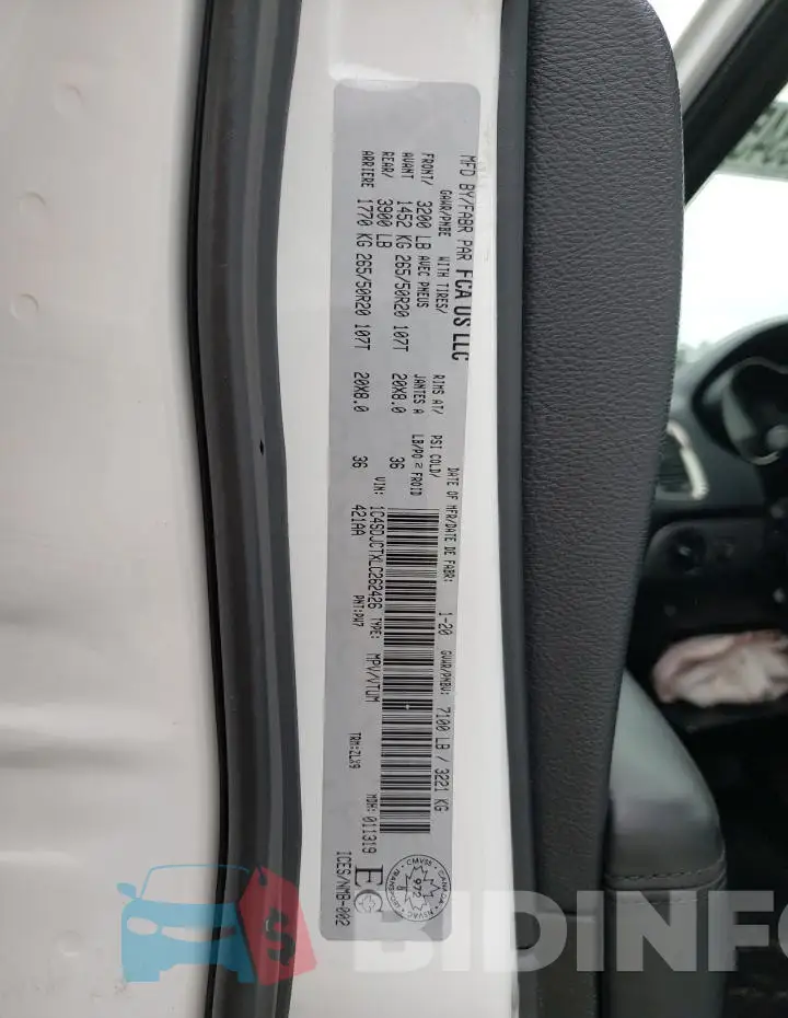 1C4SDJCTXLC262426 Photo# 13