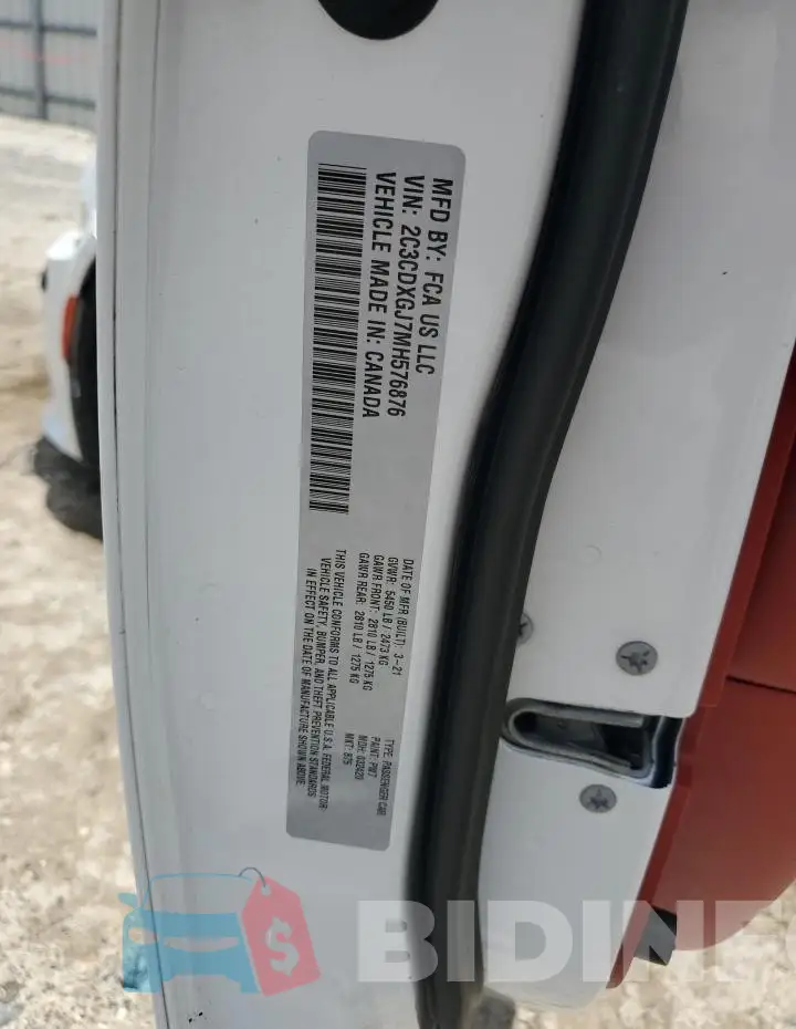 2C3CDXGJ7MH576876 Photo# 13