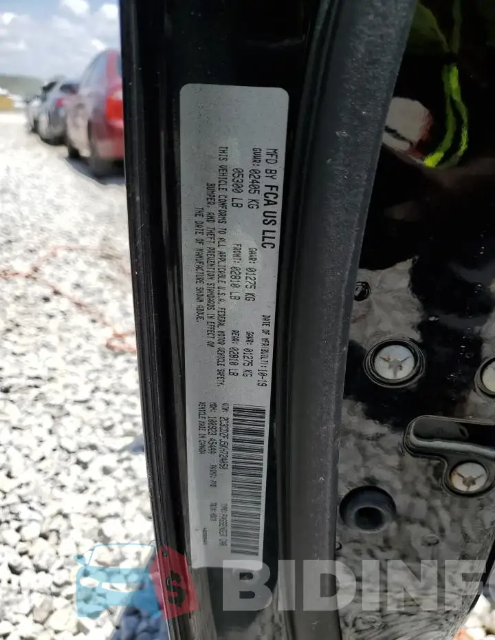 2C3CDZFJ5KH724050 Photo# 13