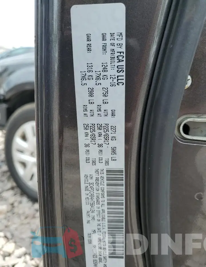 3C4PDCAB4HT564124 Photo# 14