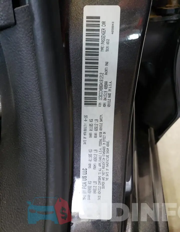 1C3CCCAB8GN181212 Photo# 12