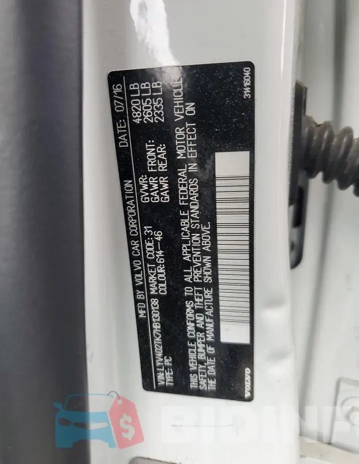 LYV402TK7HB130138 Photo# 12
