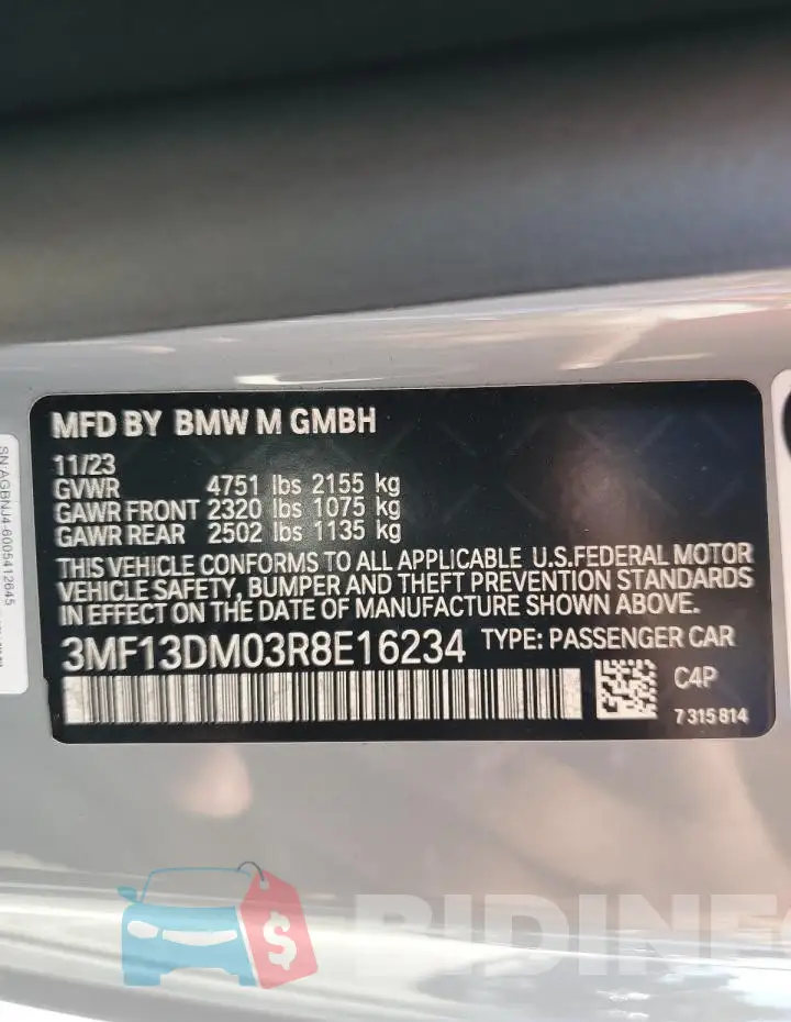 3MF13DM03R8E16234 Photo# 12
