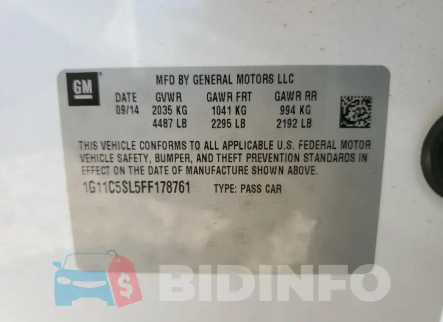 1G11C5SL5FF178761 Photo# 12