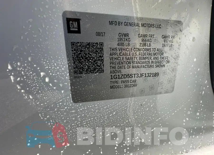 1G1ZD5ST3JF132189 Photo# 10