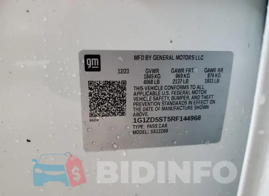 1G1ZD5ST5RF144968 Photo# 13