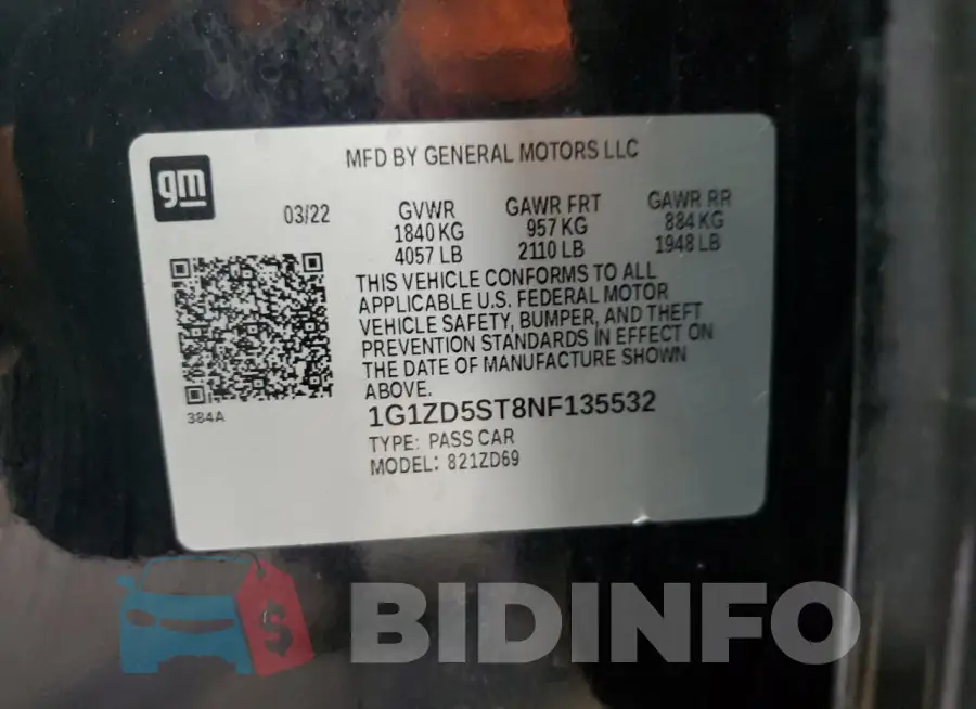 1G1ZD5ST8NF135532 Photo# 13
