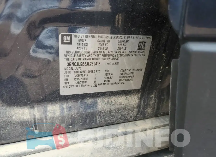 3GNCJLSB3JL230413 Photo# 12