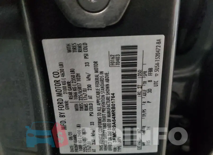 3FMCR9A64MRB01764 Photo# 13
