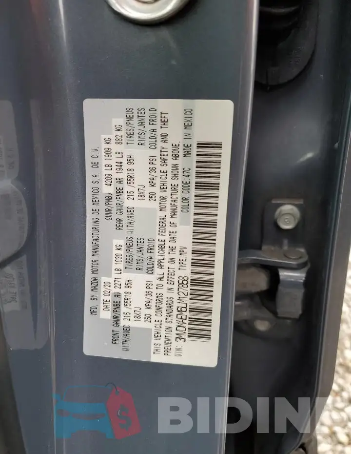 3MVDMAEM6LM127858 Photo# 13