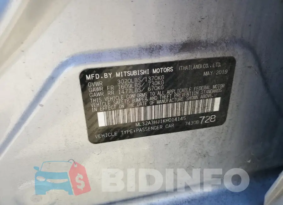 ML32A3HJ1KH014145 Photo# 12
