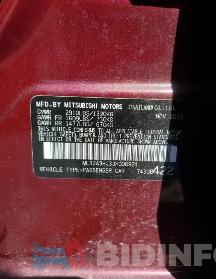 ML32A3HJ3JH006921 Photo# 12