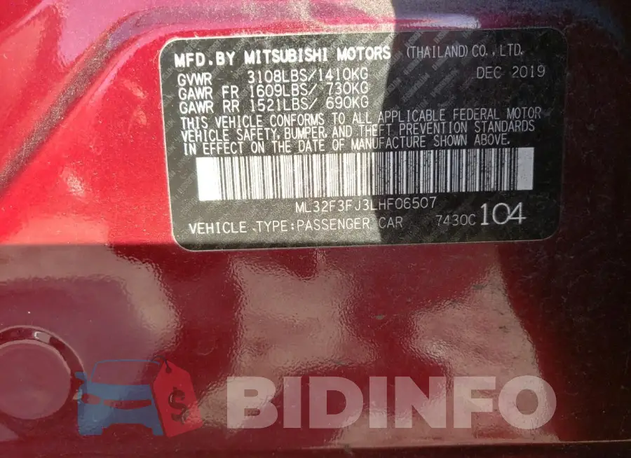 ML32F3FJ3LHF06507 Photo# 12