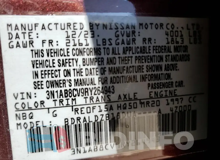 3N1AB8CV9RY264943 Photo# 12