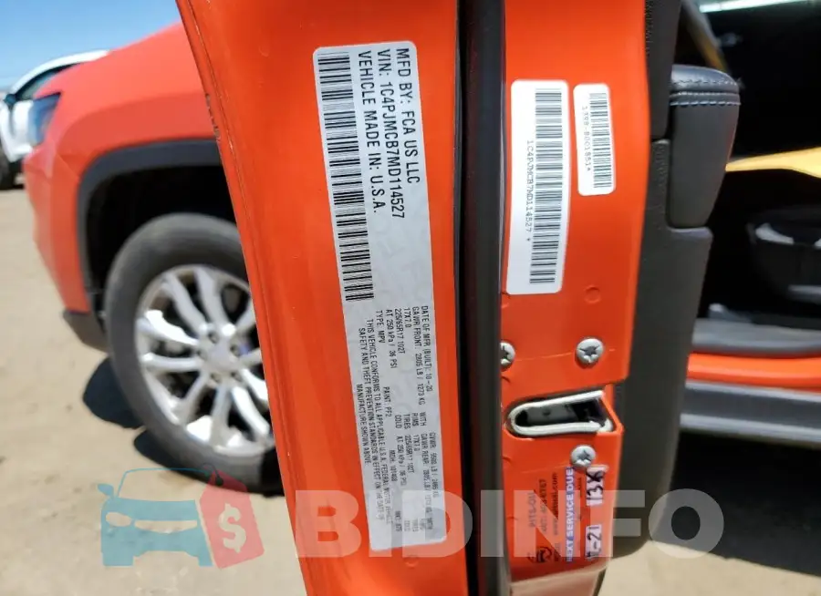 1C4PJMCB7MD114527 Photo# 13
