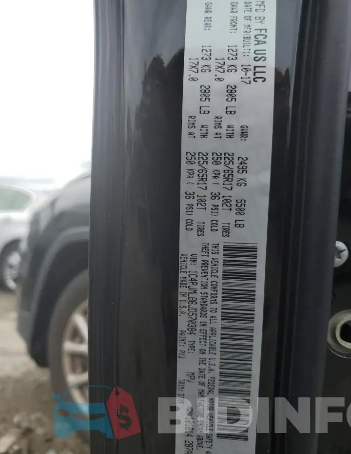 1C4PJMLB6JD570384 Photo# 13