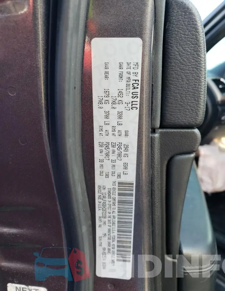 1C4RJFAG6HC872339 Photo# 12
