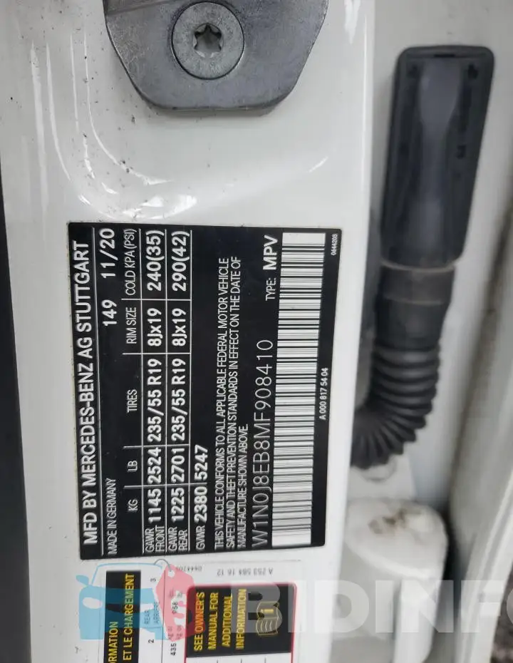 W1N0J8EB8MF908410 Photo# 13