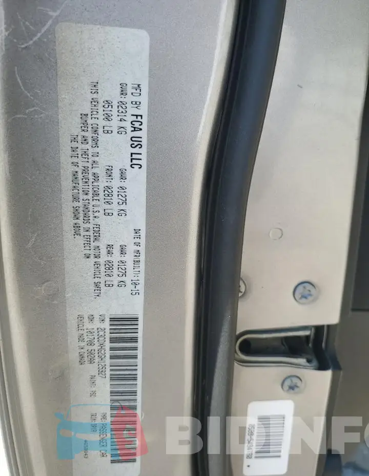 2C3CDXHG2GH125927 Photo# 12