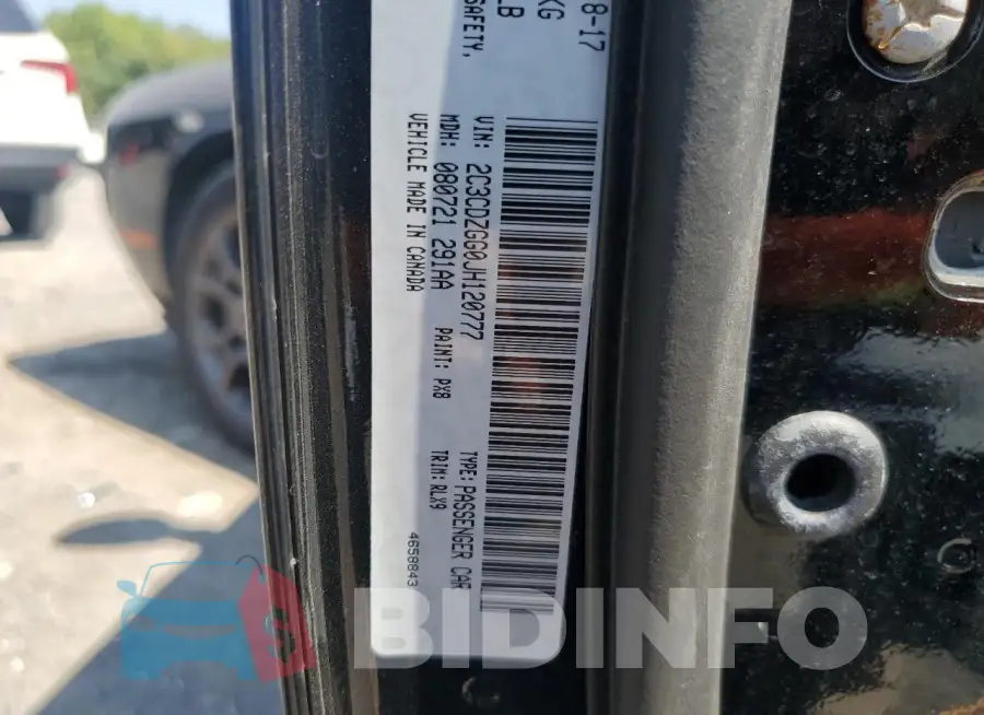 2C3CDZGG0JH120777 Photo# 12