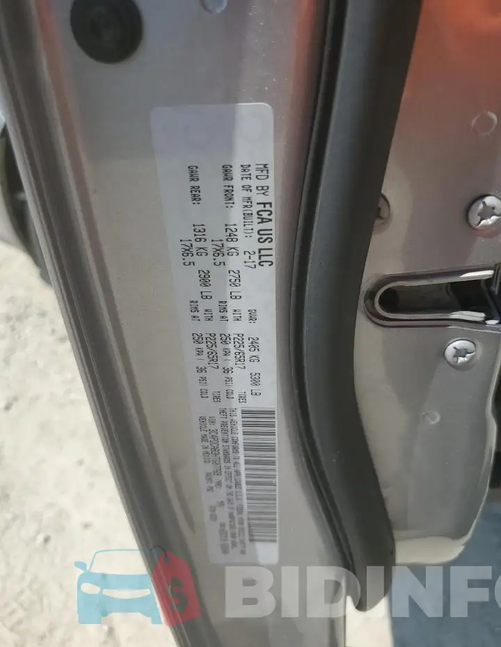 3C4PDCAB3HT607769 Photo# 13