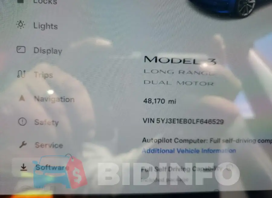 5YJ3E1EB0LF646529 Photo# 9