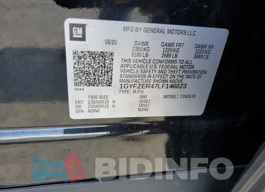 1GYFZER47LF146023 Photo# 13